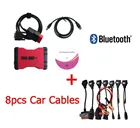 Новое поступление 2020, красный VD600 VD DS150E CDP 2017.R3, новый генератор ключей МВД с bluetooth для delphis obd obd2, автомобильные грузовики, сканер, инструменты