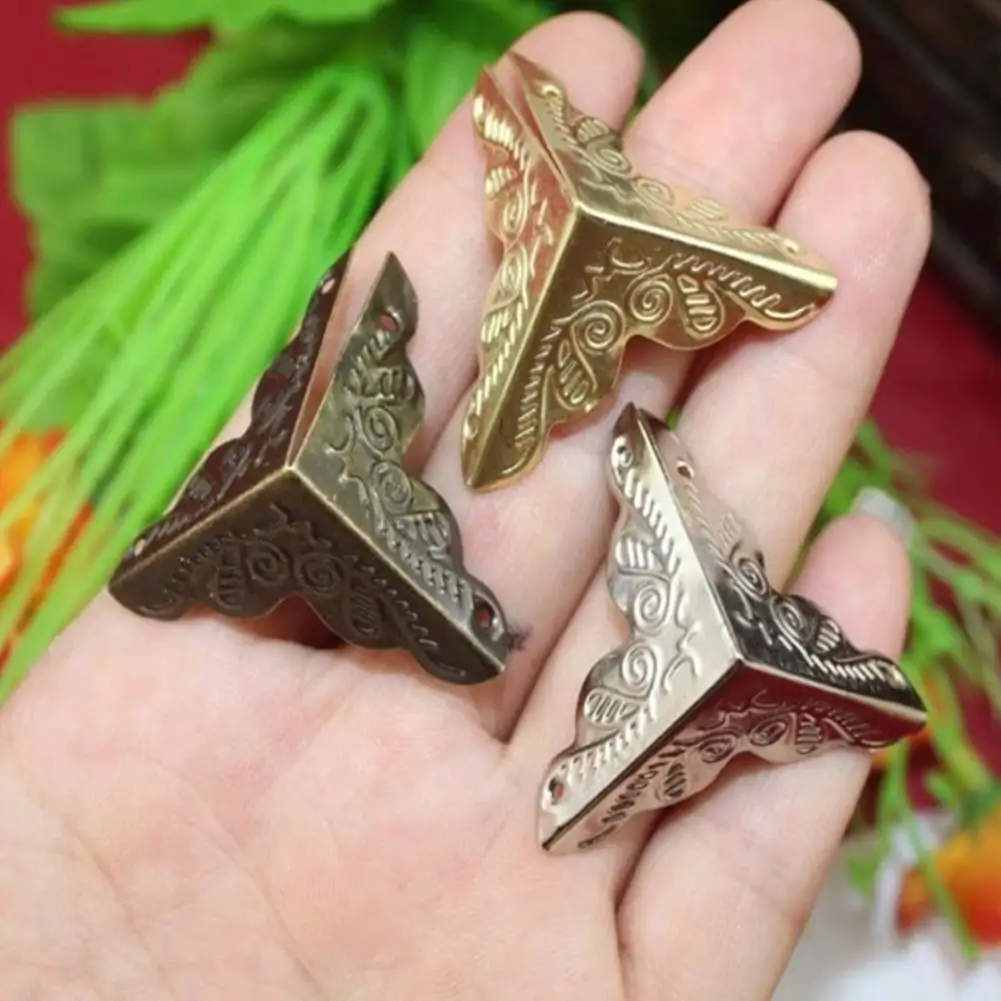 1 шт. классическая печать посылка угловая деревянная коробка подарка китайский