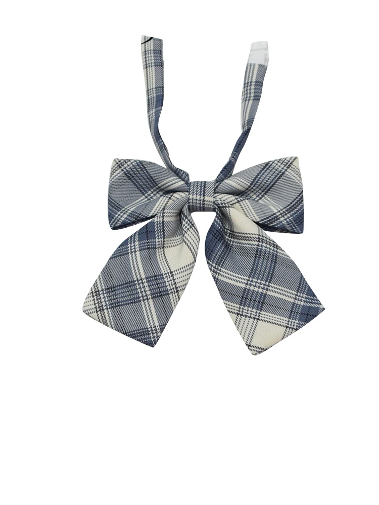 Plaid Bow Tie For Women Girl Daily Uniform Collars Butterfly Bowknot Sweet Cute Check Bows Tie JK Cosplay Costume Accessories