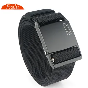 Ремень FRALU Тактический с магнитной пряжкой, Мягкий Нейлоновый Спортивный Повседневный Пояс унисекс с быстроразъемной пряжкой для джинсов и штанов
