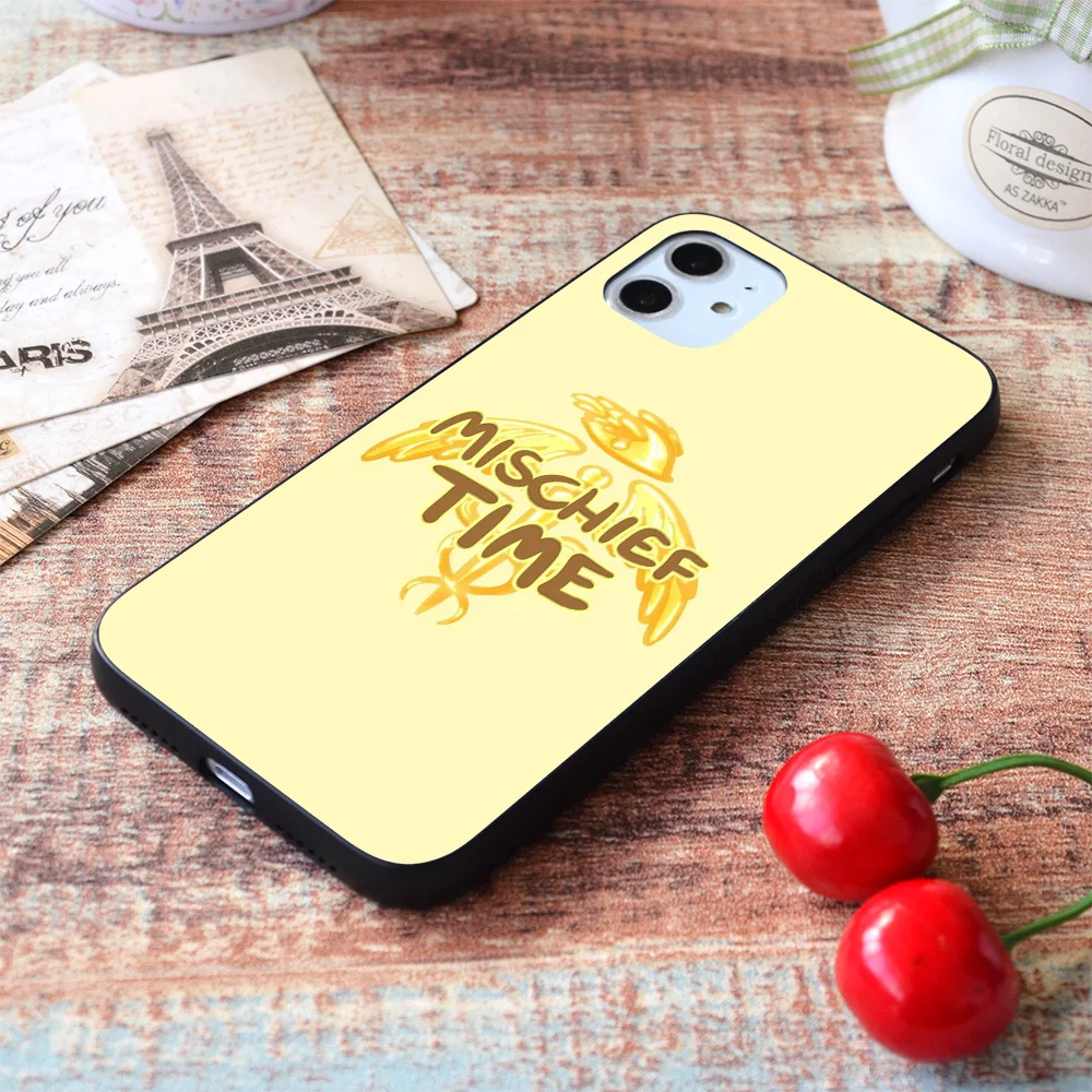 

For iPhone Mischief Time Soft TPU Border Apple iPhone Case