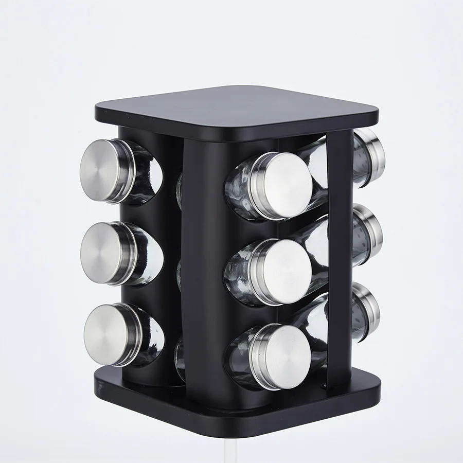 Приправа из нержавеющей стали вращающаяся основа острая бутылка 12 предметов