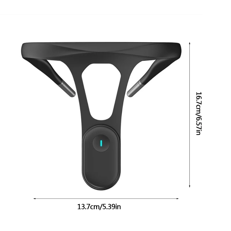 

Smart Seated Posture Corrector Adjustable Back Brace Correcting Sitting Posture Relieve Back Pain Improves Slouch