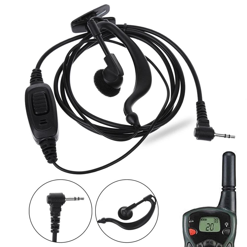

Walkie Talkie Headset Earphone 1pin 2.5mm Jack PTT Mic Earpiece Earhook for Motorola T6200 TKLR T3 T6 Radio