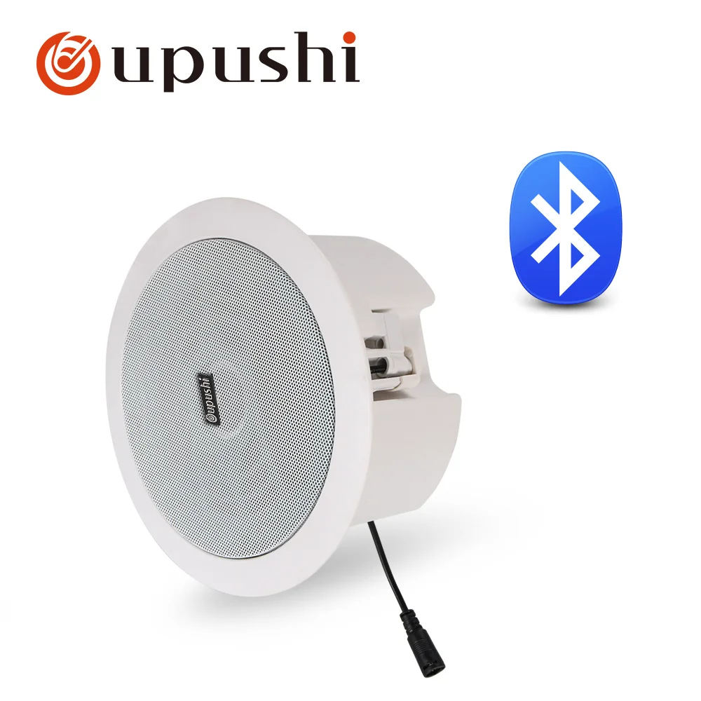 Oupushi KS812A bluetooth Встроенный потолочный динамик 4 5 дюймов и АБС экологически чистые