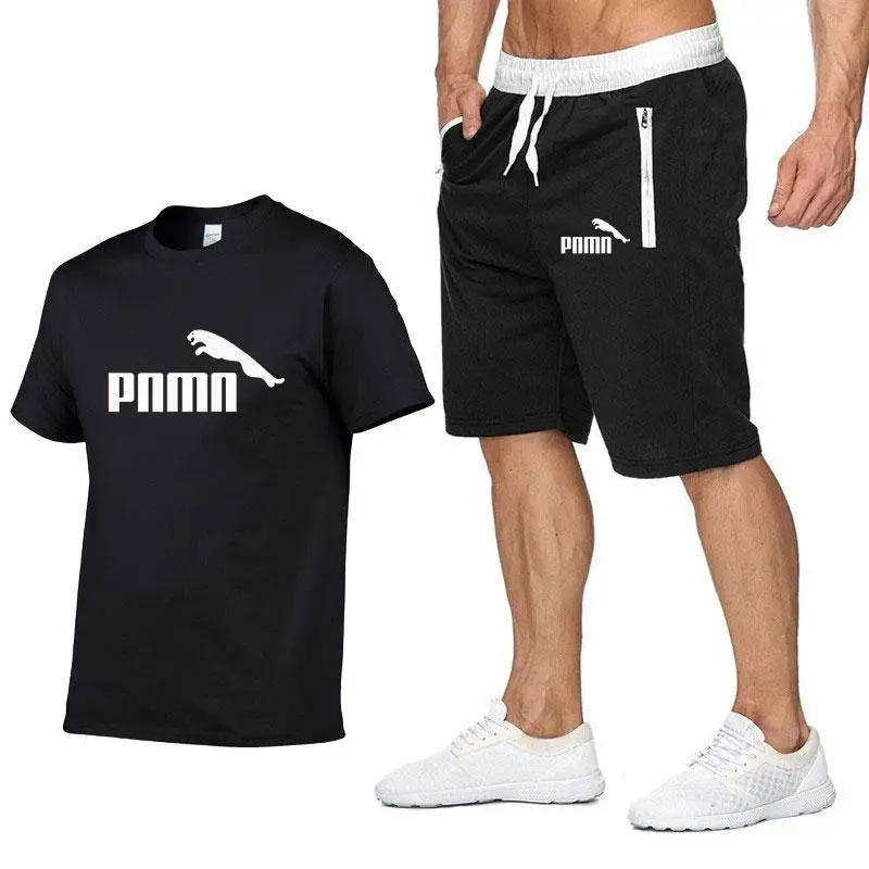 Спортивный костюм для мужчин 2020 Мужская одежда комплект летней спортивной