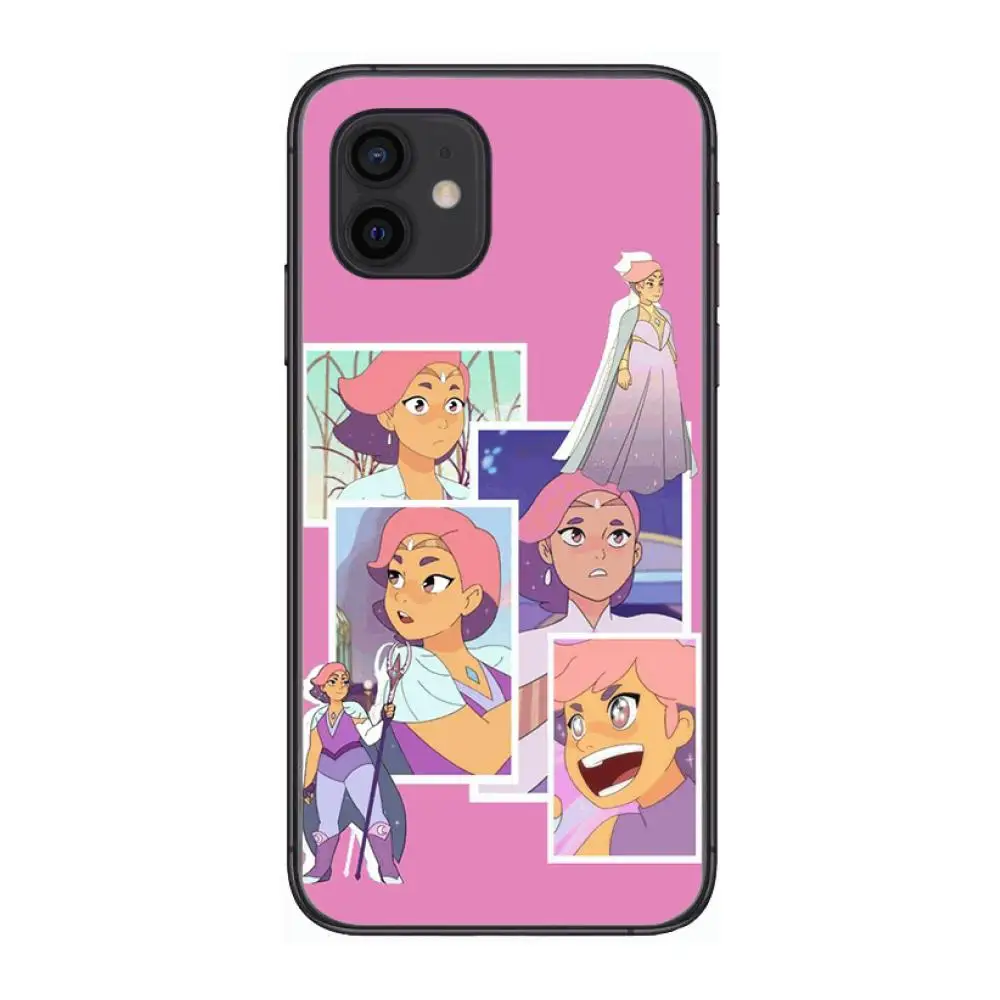 

Fashion She-ra and the princess Style Phone Case cover For iphone 12 pro max 11 8 7 6 s XR PLUS X XS SE 2020 mini black cell