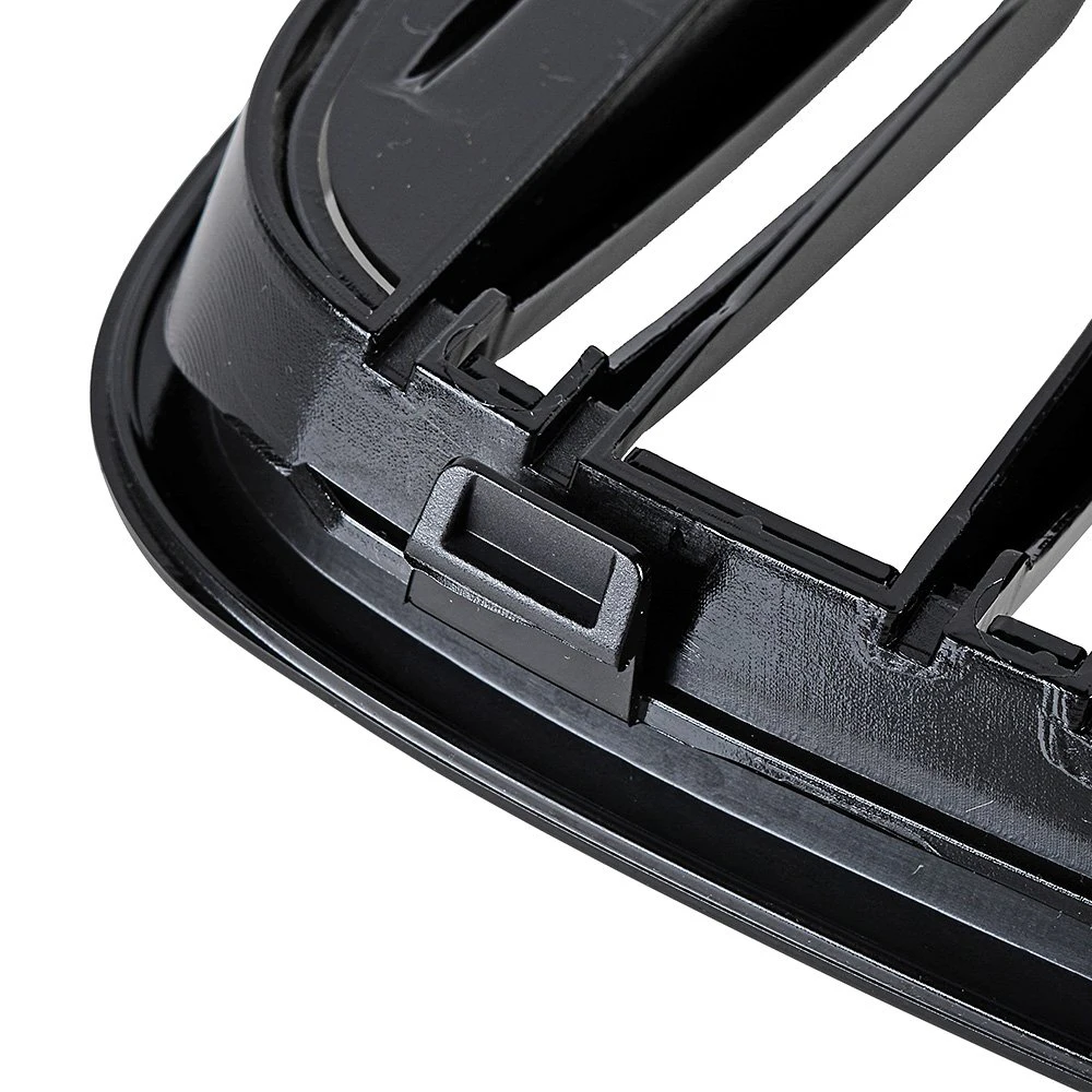 Решетка переднего бампера для BMW 5 Series M5 G30 G31 520i 530i 540i ABS 2-slat глянцевая черная