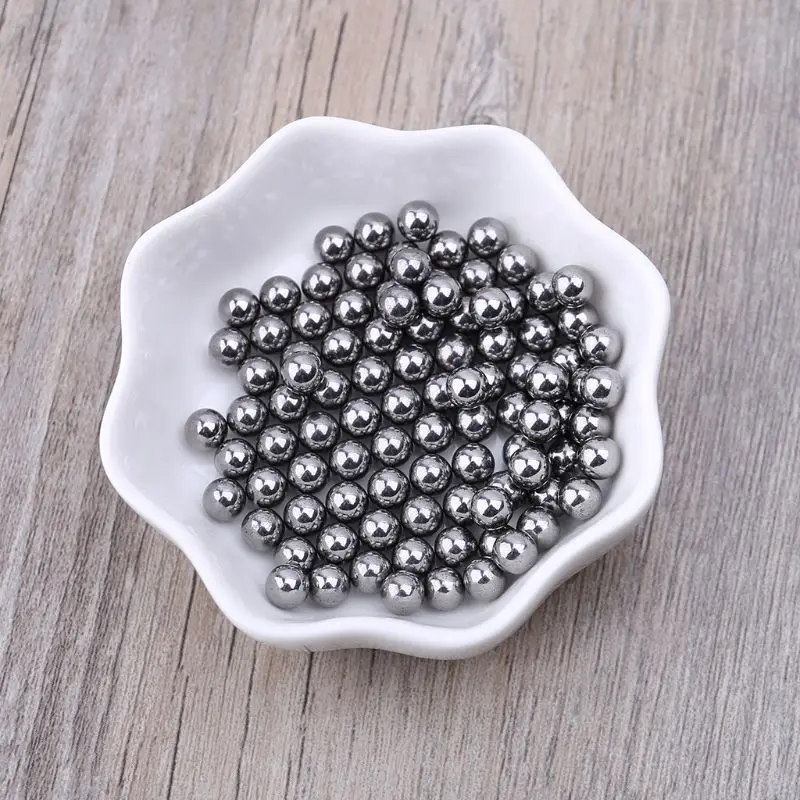 

1 Bag Steel Bead Slingshot Catapult 5.5mm Outdoor Hunting Shooting Tackle Beads 100pcs Professional Powerful