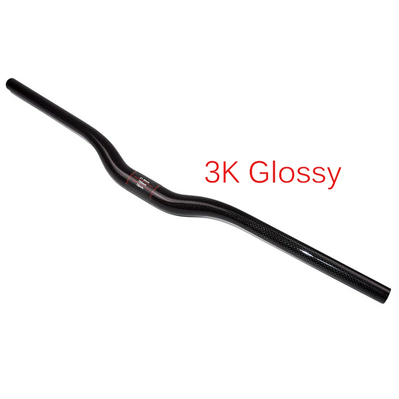 

Carbon bike handlebar 31.8mm carbon MTB rise handlebar full carbon bicycle handlebar 600-760mm carbon mountain bike handlebar