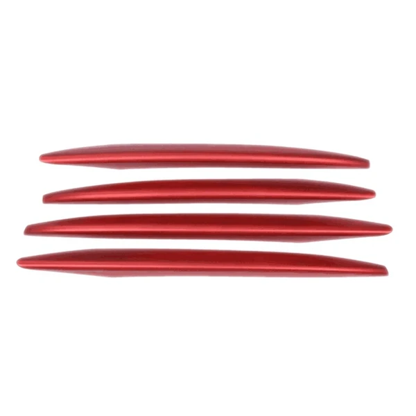 4 шт. декоративный передний противотуманный светильник наклейки на решетку