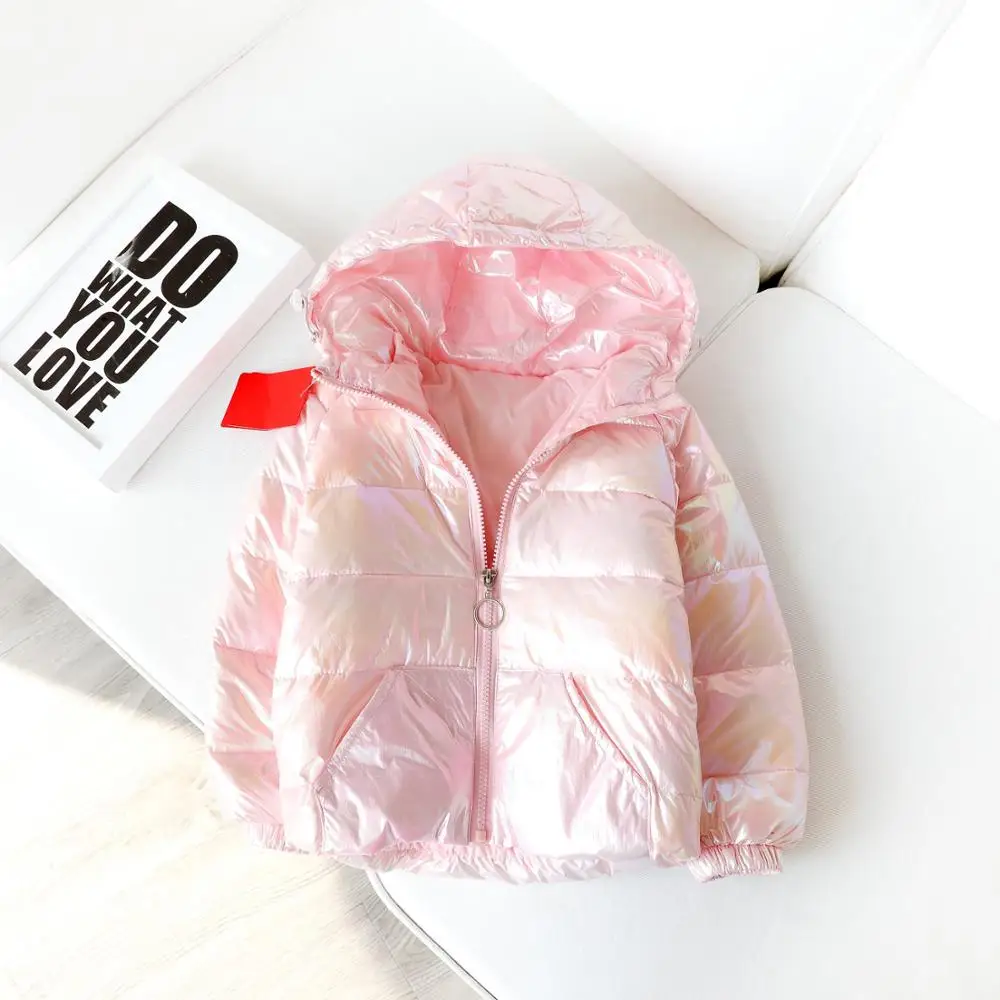 Детское блестящее детство! Детский осенний и зимний костюм в виде ракушки цвета