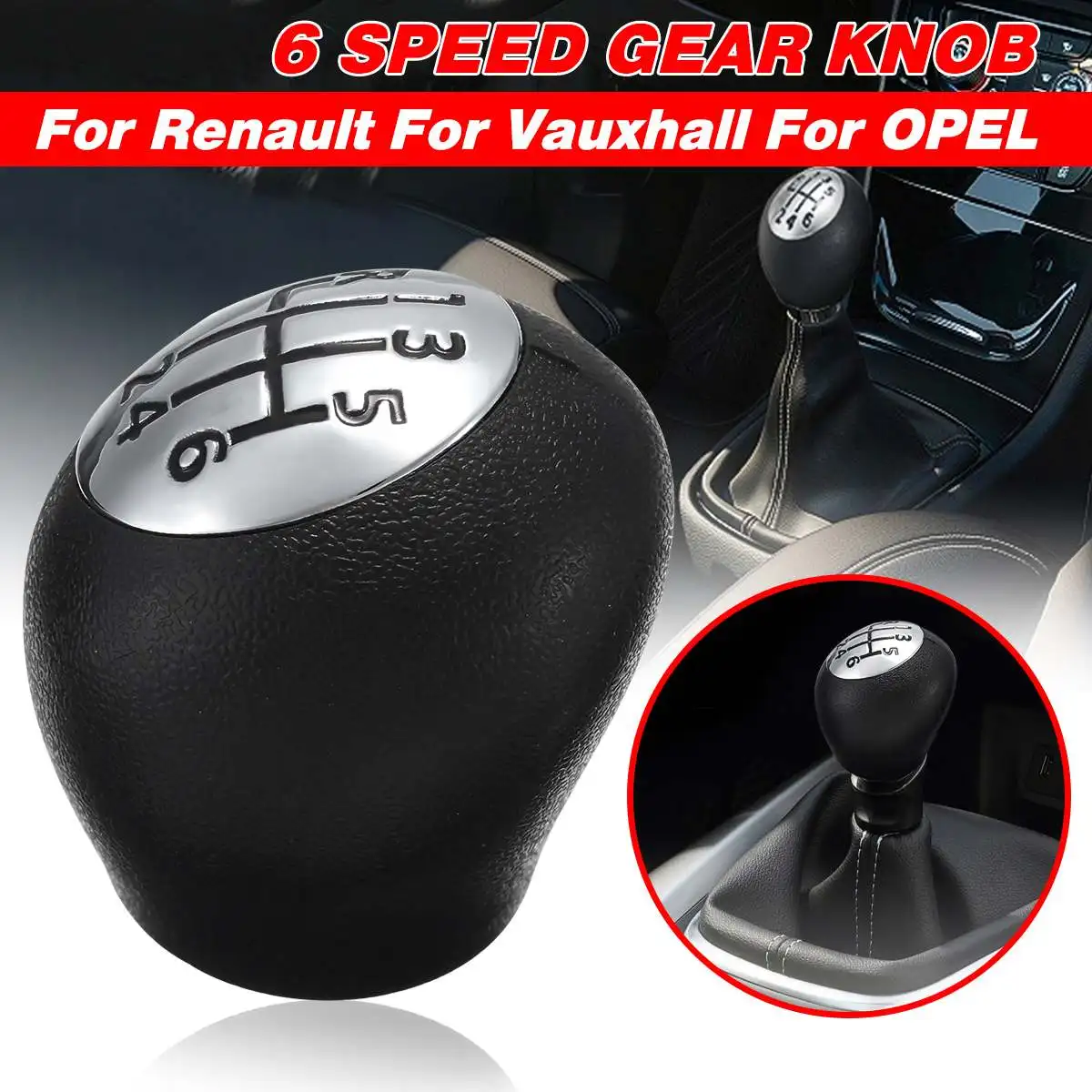 Рукоятка переключения передач 6 скоростей для Renault Megane Laguna Scenic Vauxhall Opel 2007-2017 |