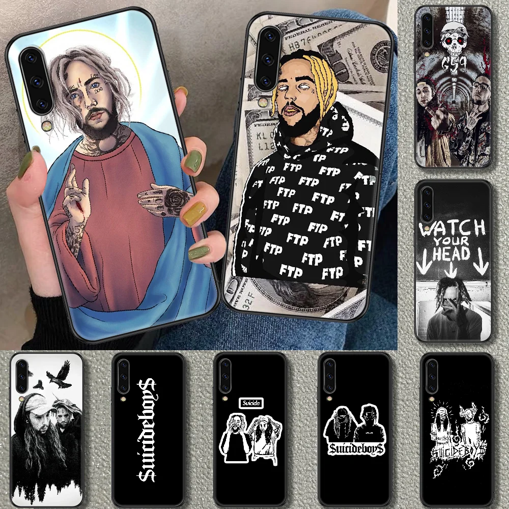 Чехол для телефона $ uicideboy FTP Samsung Galaxy A 3 5 7 8 10 20 21 30 40 50 51 70 71 E S 2016 2018 4G Черный