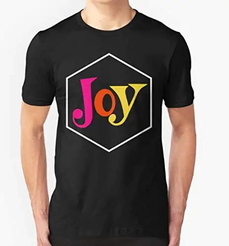 Футболка для мужчин и женщин с цветным логотипом We Happy Few Joy | Мужская одежда