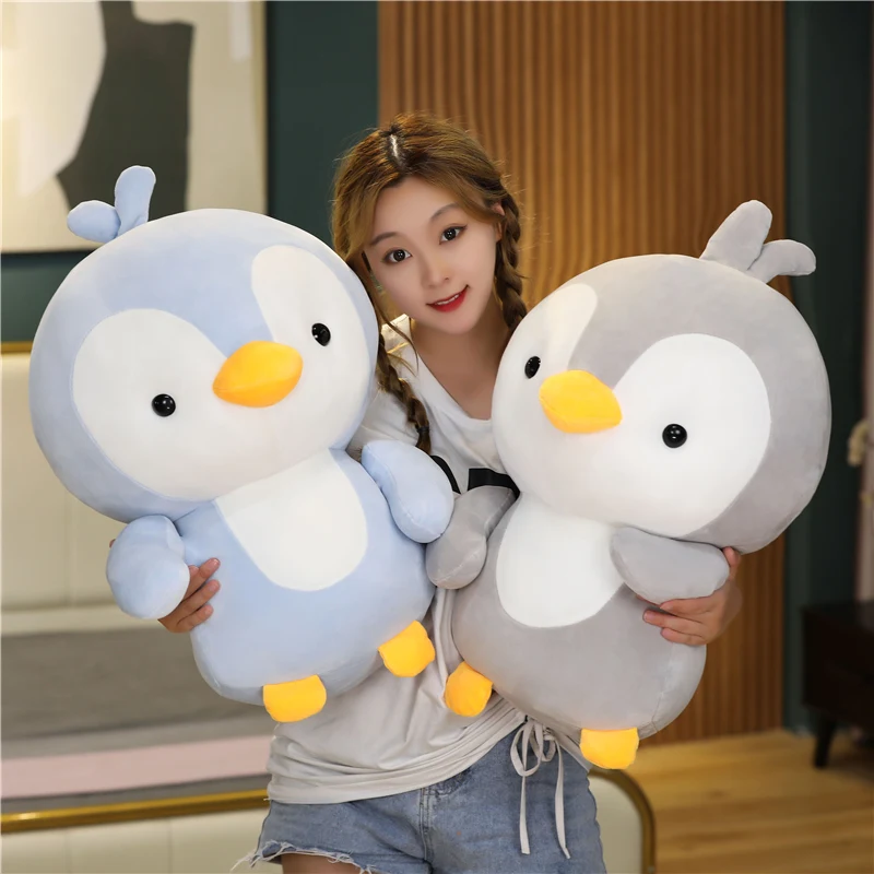 

35/45/55cm Kawaii Huggable Penguin Plush Toys for Children Kawaii Stuffed Baby Kids Doll Soft Pillow Cartoon Cute Gift For Girls