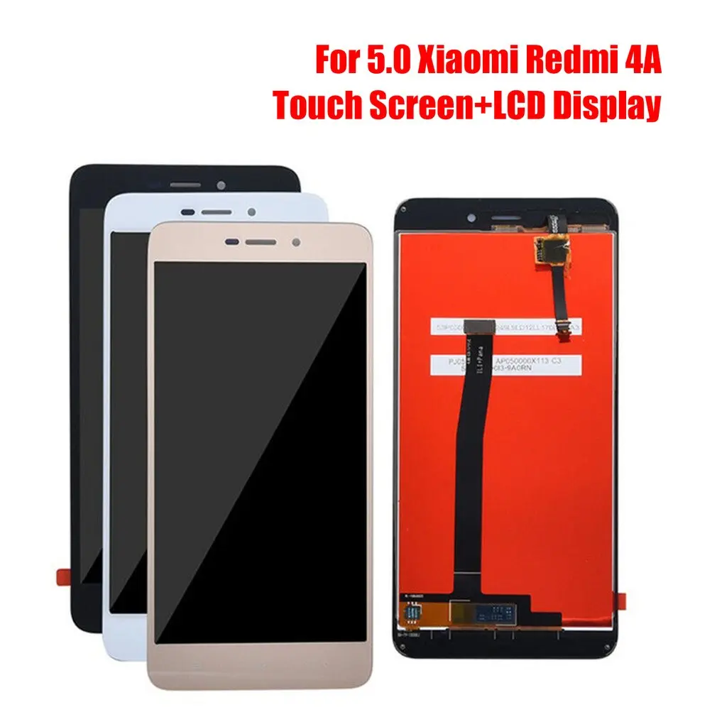Оригинальный дисплей для XIAOMI Redmi 4A ЖК сенсорный экран Xiaomi в сборе с рамкой 10 Touch