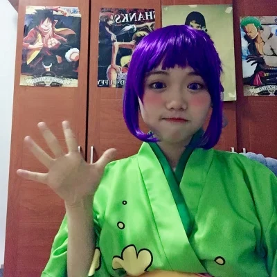 

Anime ONE PIECE Wano Otama Bathrobe kimono Cosplay Costume Custom Made