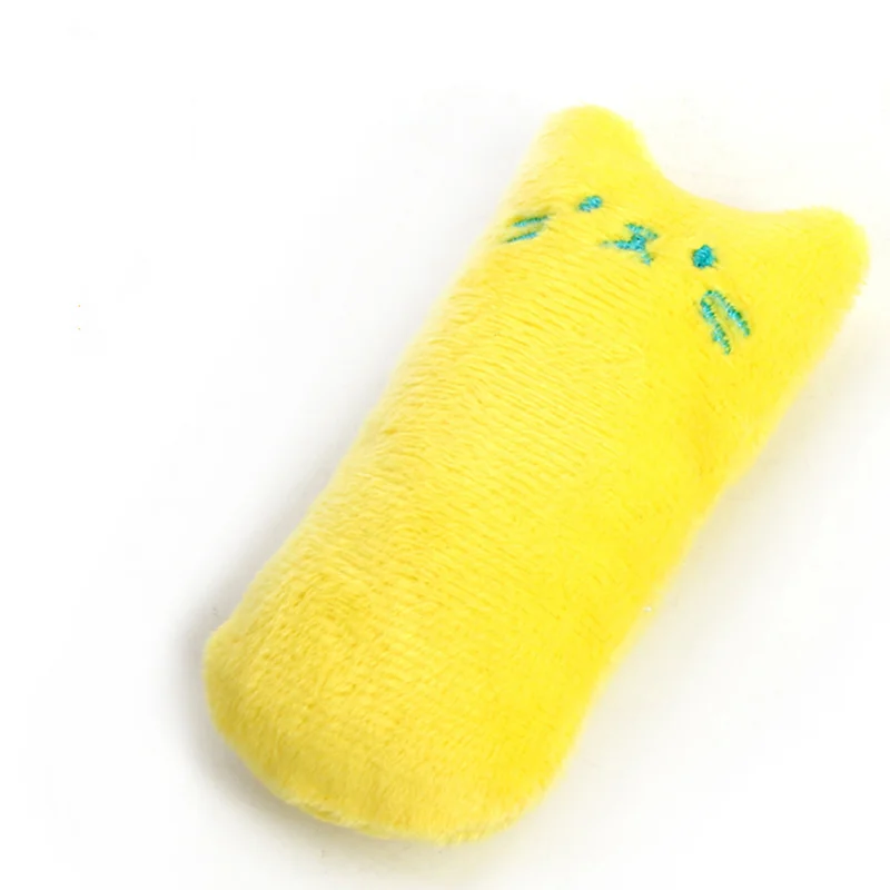 

Teeth Grinding Catnip Plush Toy For Kitten Chewing Vocal Claw Cat Mint Bite Toy Cats Supplies