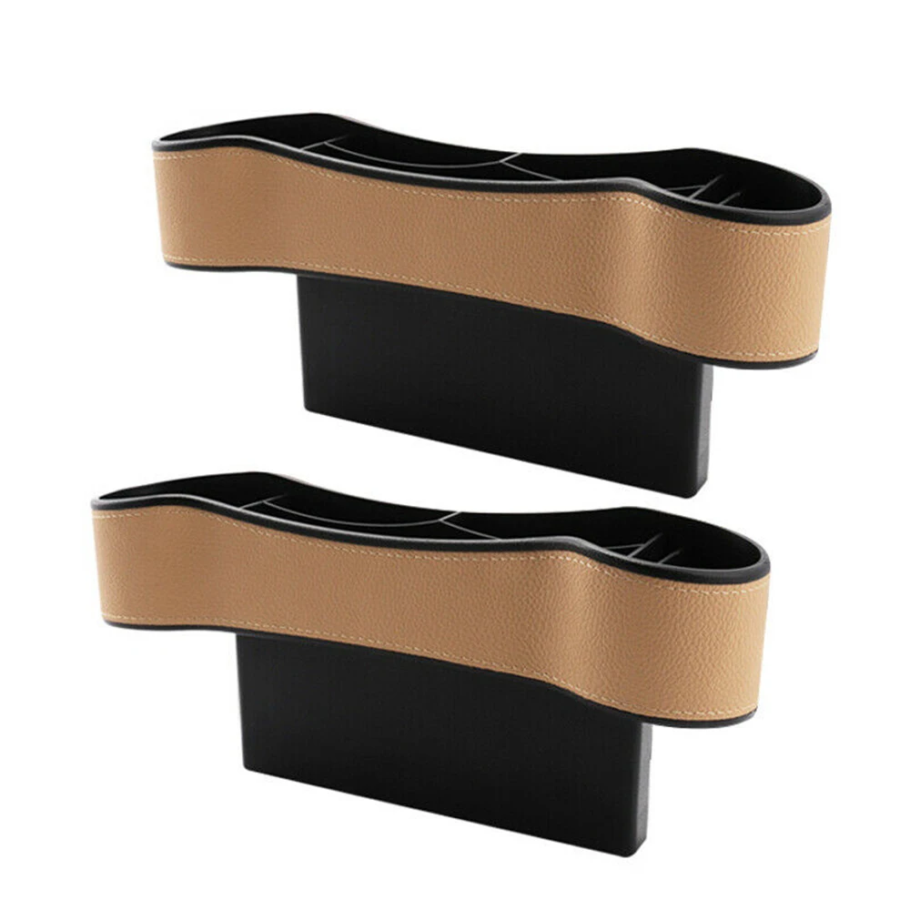 Шов сиденья автомобиля коробка для хранения Органайзер держатель телефона из