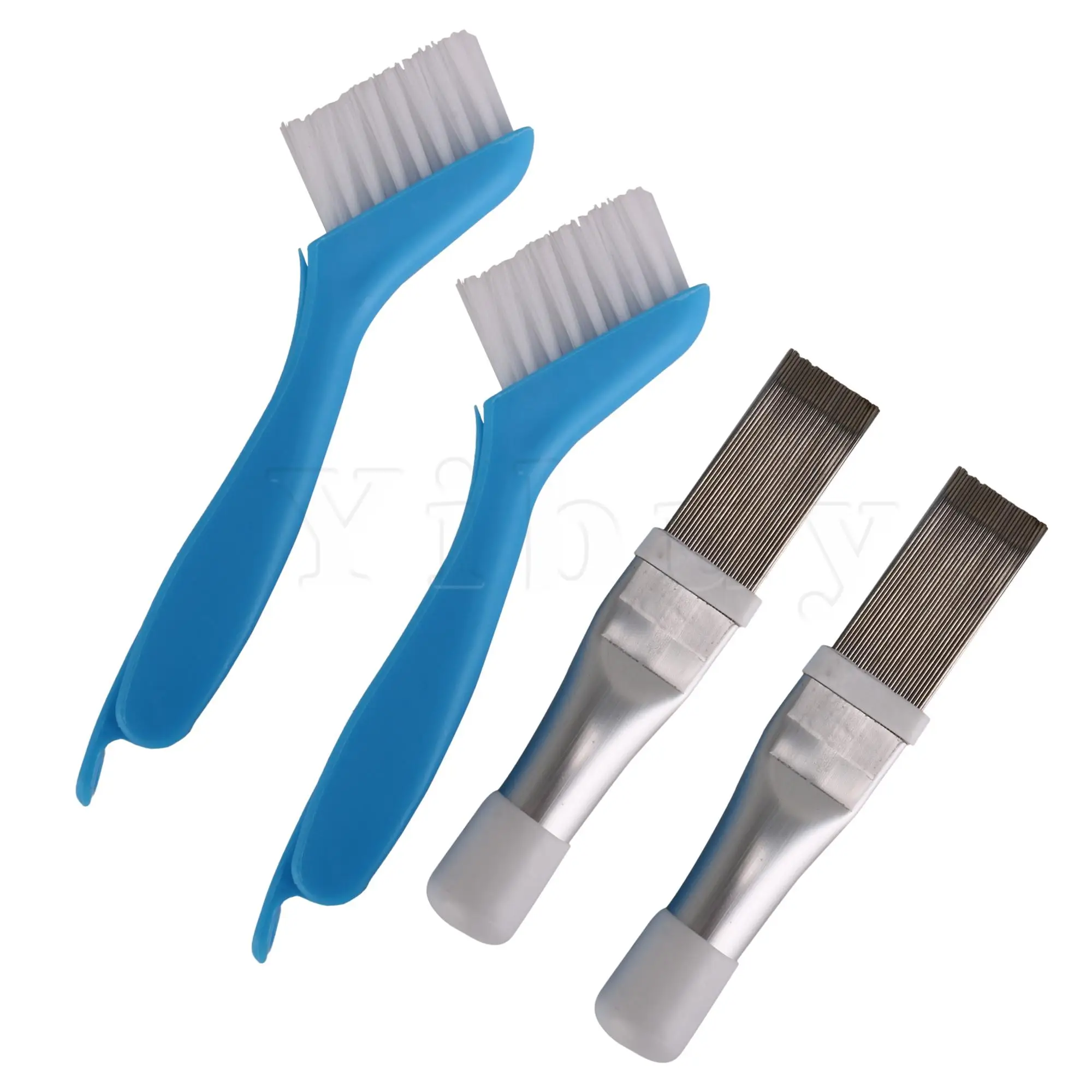

4 x Air Conditioner Fin Cleaning Tool and Plastic Brush for Evaporator