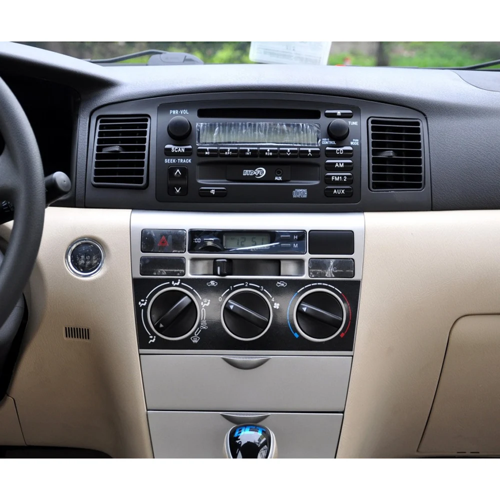 Автомагнитола 2 din для TOYOTA Corolla EX центральный стерео радиоприемник DVD GPS панель