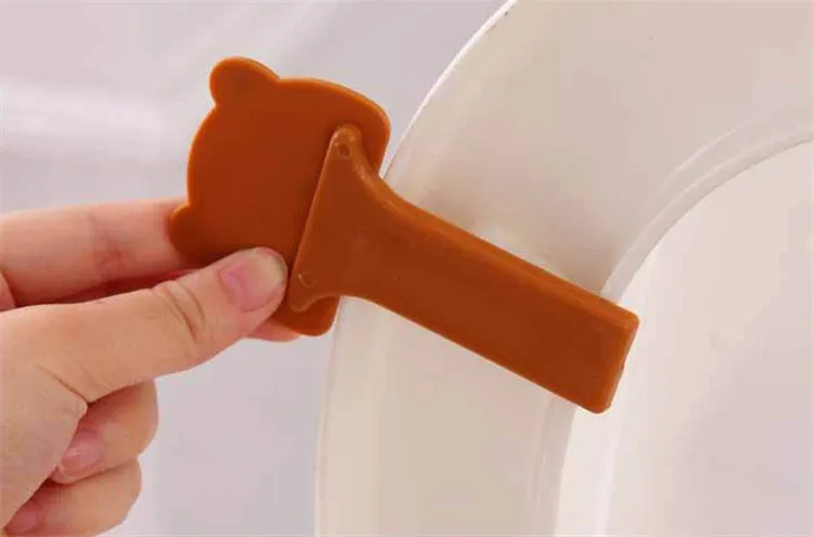 1 шт. милые Мультяшные аксессуары для унитаза крышка раскладушка креативная ключ