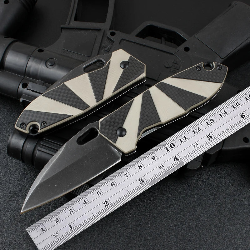 

2440 складной нож G10 Ручка 8Cr14Mov лезвие карманный тактический нож для выживания походный Охотничий Нож EDC Инструменты Портативный