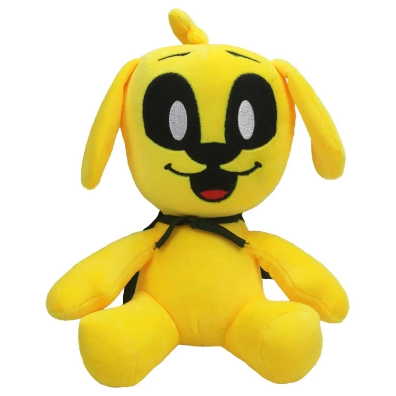 

25CM Mikecrack Mike Crack Plush Toy Yellow Dog Plush Stuffed Animal Soft Toy Cartoon Brinquedos Pet Doll Gift Toy For Children