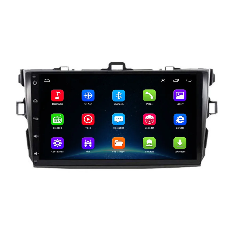 

android dvd 11 2Din Car Radio Multimedia Video Players For Toyota Corolla E140/150 2007 2008 2009 2010 2011 2012 - 2016