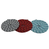 5mm double color round shoelaces affordable durable polyester ropes eco frendly 2021 material laces for drop shipping