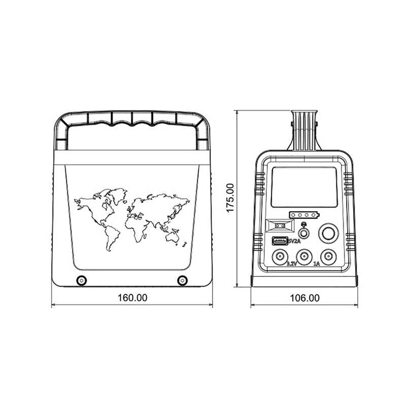 Портативная солнечная энергетическая система аварийный генератор солнечной