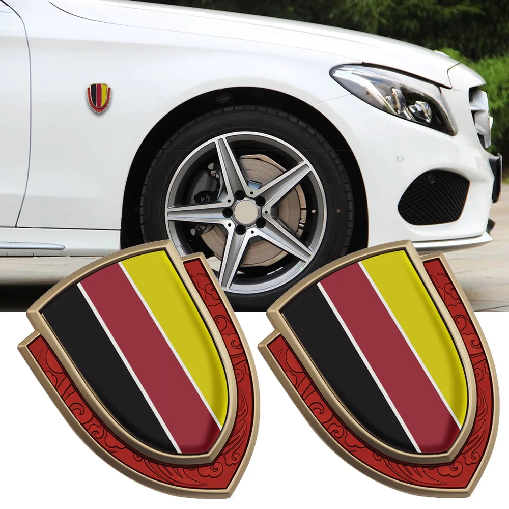 Флаг Германии наклейка с эмблемой для Volkswagen VW Mercedes Benz BMW Audi Opel A4 A5 A6 A8 Q3 Q5 B5 B6