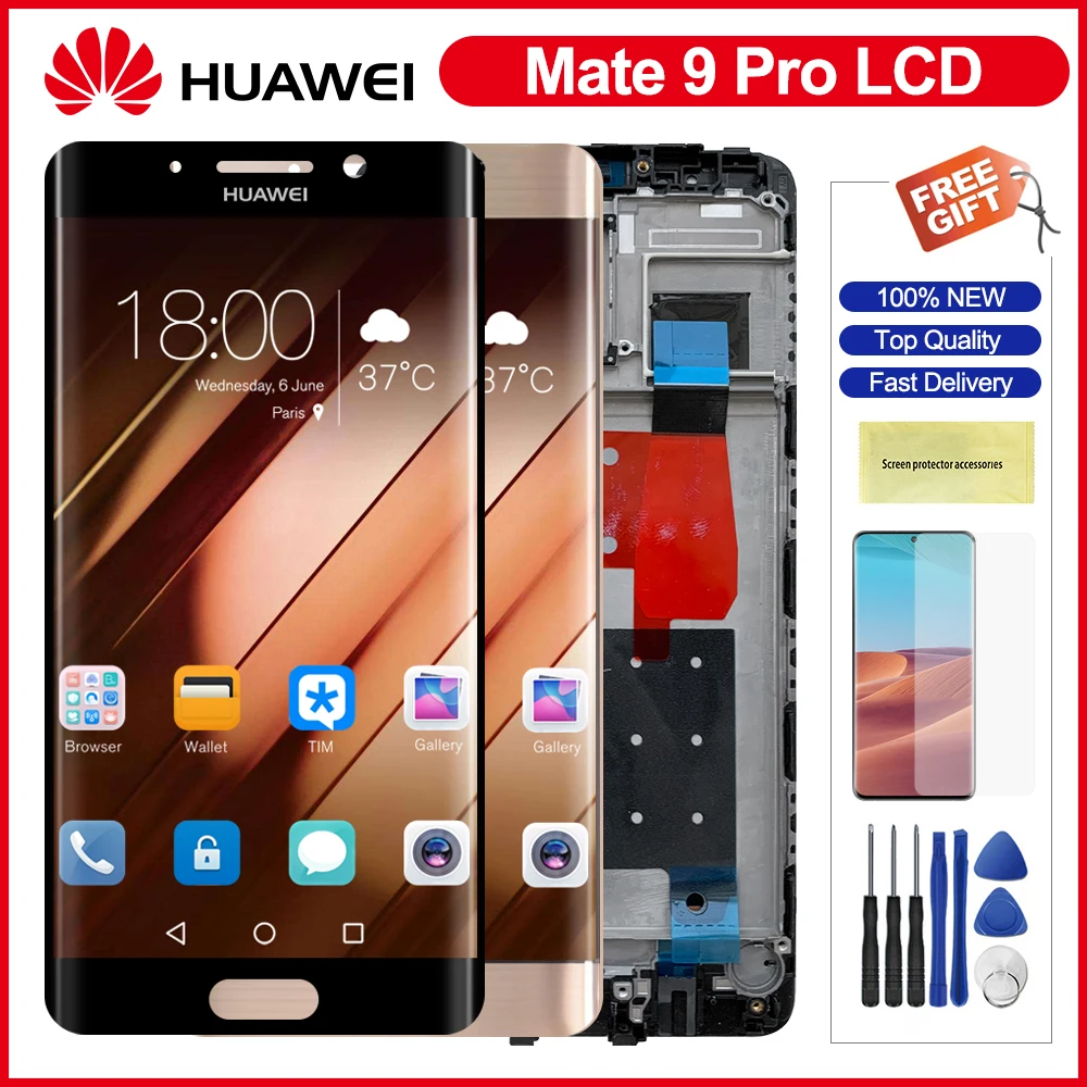 ЖК дисплей 5 &quotдля Huawei Mate 9 Pro Mate9 сенсорный экран панель дигитайзер Замена для
