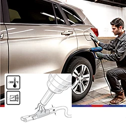 Bosch GHG20-63/GHG/18-60/GHG16-50 Ручной Пистолет горячего воздуха промышленного класса пластиковый сварочный пистолет термометр с цифровым дисплеем управления