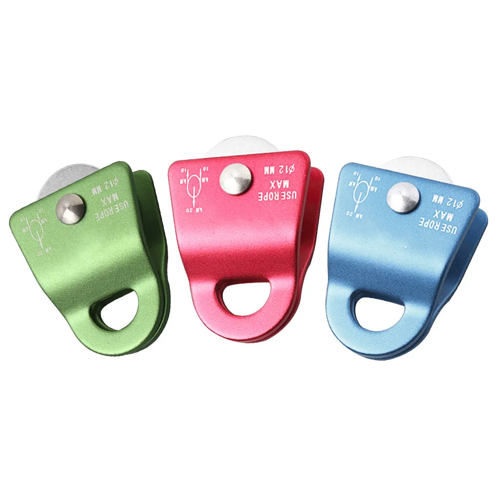 20kN скалолазание аксессуары тросы мобильный Алюминиевый шкив Замена Мини