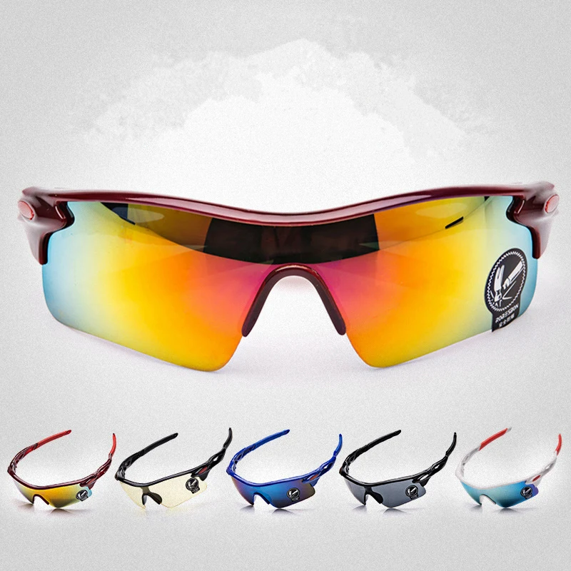 

Outdoor Sports Cycling Riding Fishing Goggles Eyewear Glasses Sunglasses UV400 Elastic Frame Ultra Thin Cycling Equipment Tools