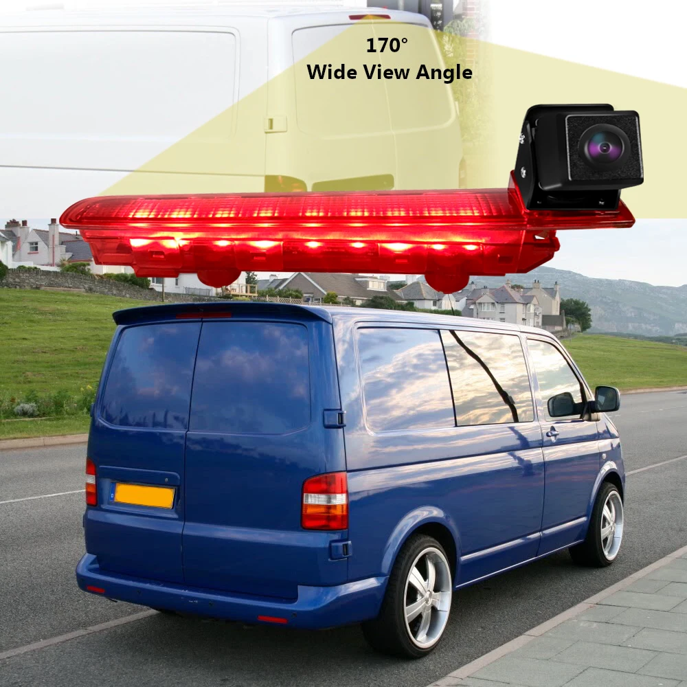 

Car Rear View Reverse Backup Brake LED Light Camera For For VW Transporter T5 T6 2010-2017 CCD Car LED Parking Reversing Camera