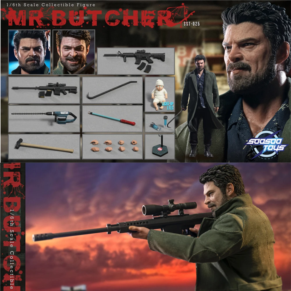 

Для коллекции Soosootoys SST025 масштаб 1/6 мужской Мясник Solider экшн-фигурка модель для фанатов праздничные подарки