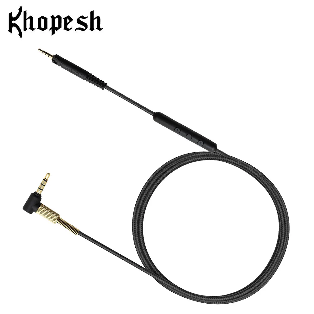 Сменный кабель для наушников Khopesh Sennheiser ATH-M50x ATH-M40x ATH-M70x шнуры ATH M50x M70x аудиокабель |
