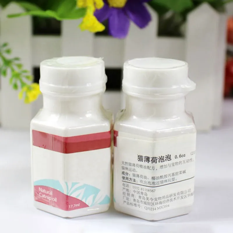 

Natural Catnip Spray Menthol Flavor Make Cat Excited Interactive Catnip Bubbles Toys Elegant Temperament Charming Dropshipping