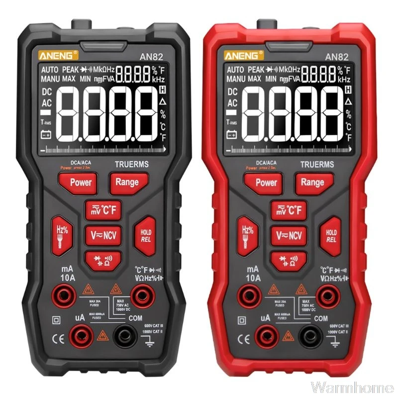 

AN82 Digital Multimeter Professional 9999 Tester DIY Transistor Capacitor NCV Testers S24 20 Dropshipping