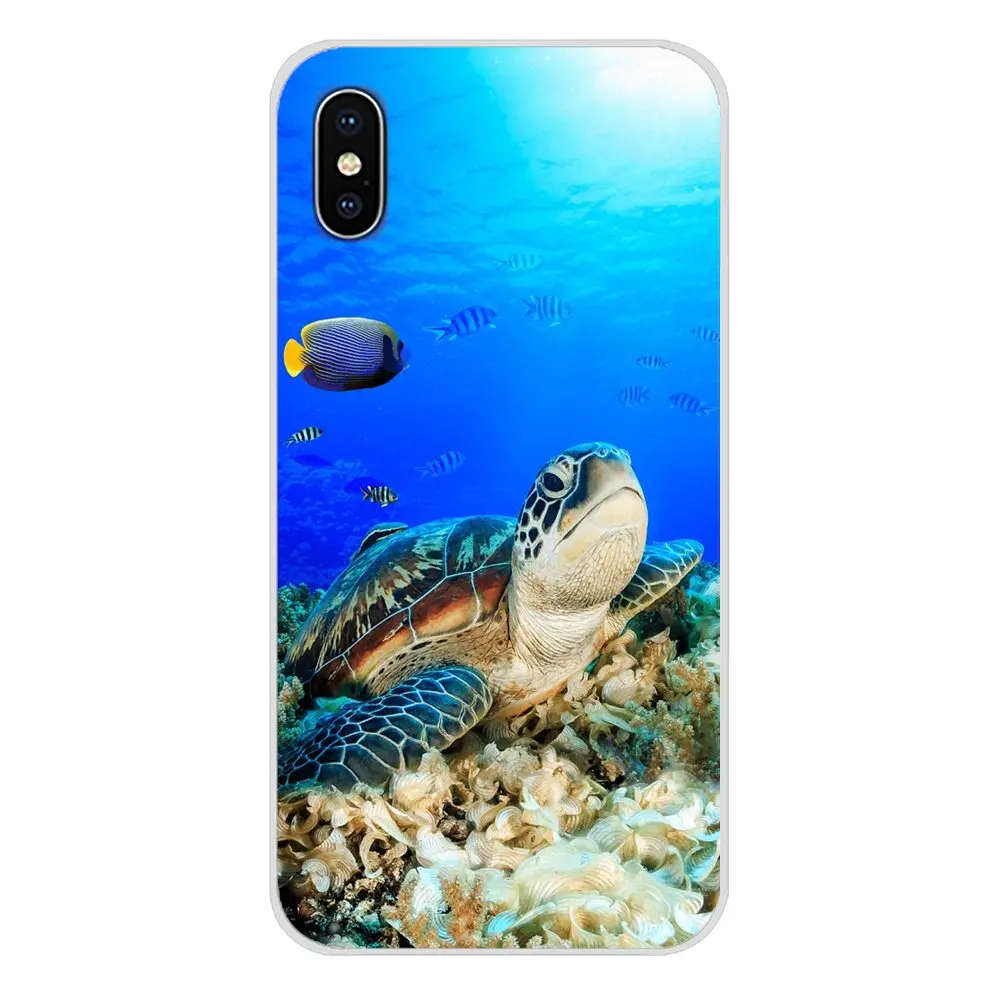 Аксессуары чехлы для телефонов с изображением милой морской черепахи Xiaomi Mi4 Mi5 Mi5S