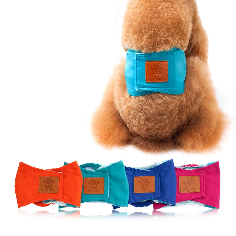 

Dog Diapers Puppy Pet Male Dog Physiological Pants Sanitary Underwear Belly Band Cotton Diaper Pet Supplies