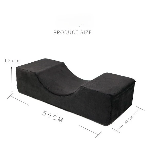 

Professional Eyelash Pillow Soft Grafted Eyelashes Pillows For Beauty Salon Use Headrest Neck Support Lashes Pillow with pocket