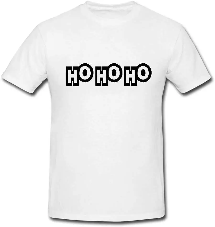 

Ho Ho Ho Male or Lady Fit T Shirt T-Shirt Funny Gift Mens