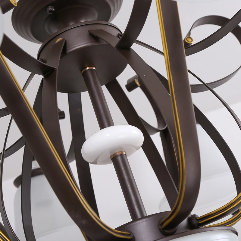 Люстра Светодиодная потолосветильник железный светильник в американском стиле