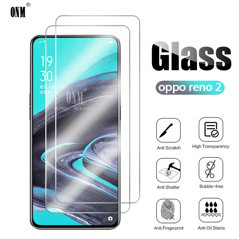 10 шт. закаленное стекло Reno2 для Oppo Reno 2 Защита экрана Защитная стеклянная