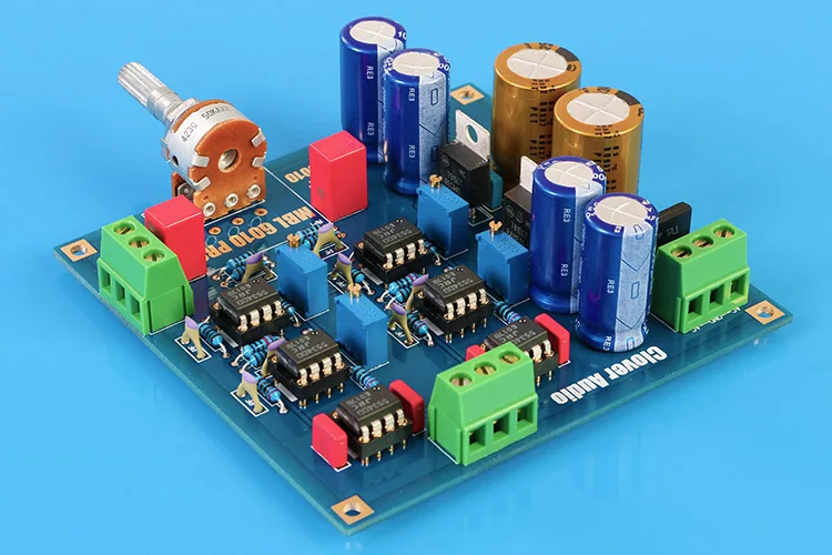 HIFI SYC-M7 NE5534 предусилитель Diy Kit база на MBL6010D предусилитель