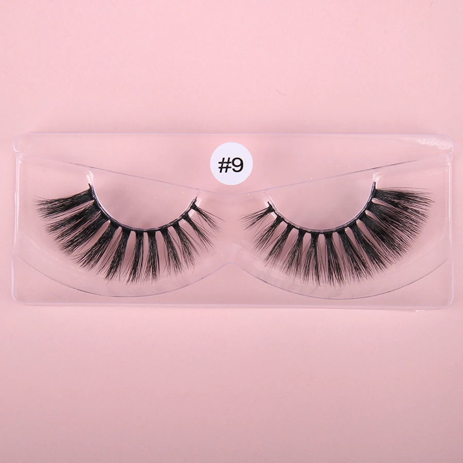 Оптом! 10 штук/30/50 пар/Лот норки накладные ресницы натуральные длинные ручной